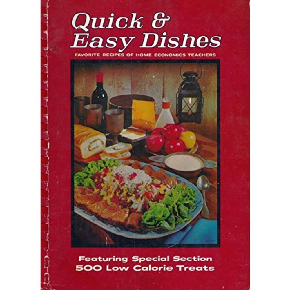 1968 Vintage Cookbook SOUTHERN LIVING QUICK AND EASY DISHES Featuring Special Se
